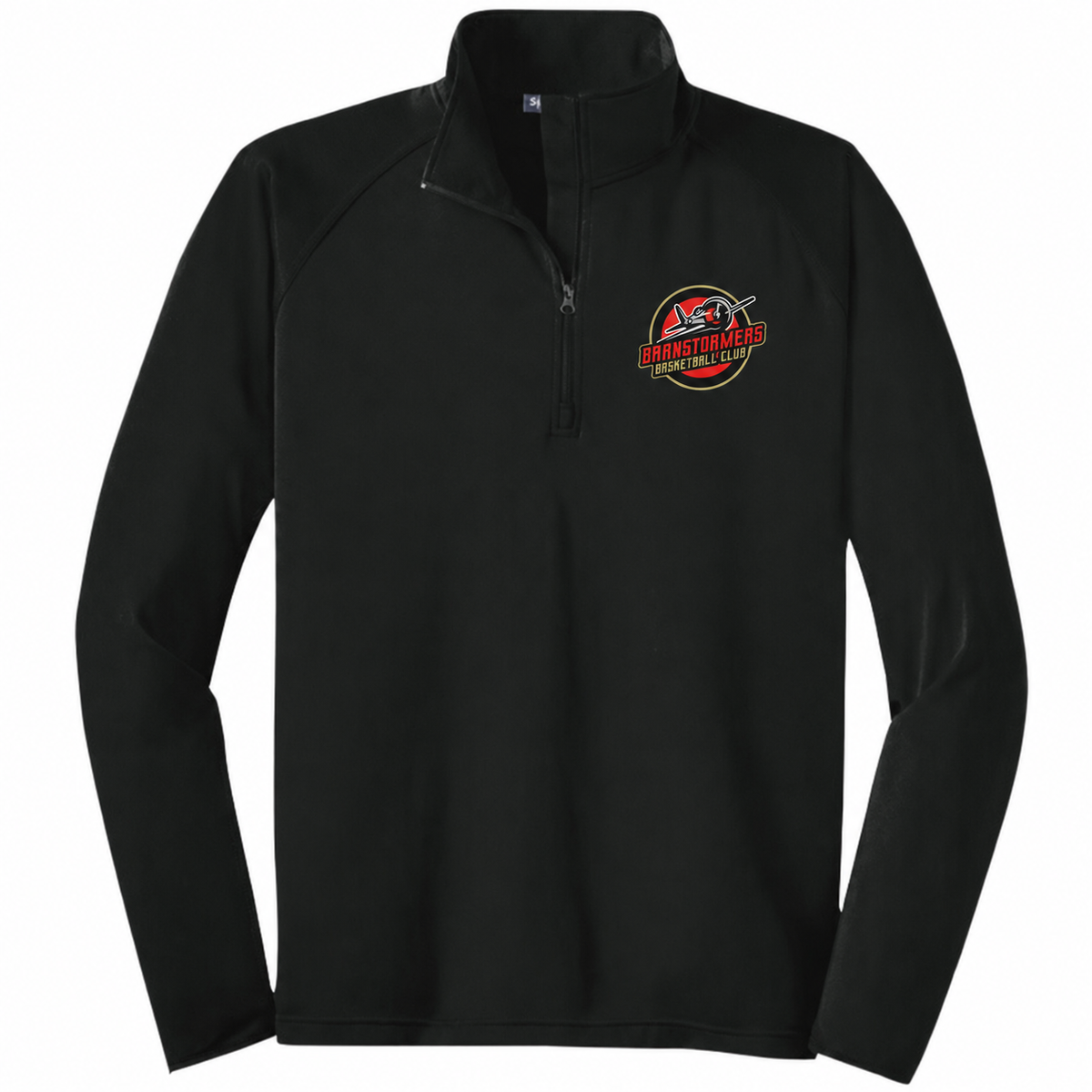 Barnstormers Basketball Tall Sport Wick Stretch 1/4 Zip Pullover