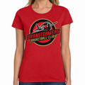 Barnstormers Basketball Ladies Heavy Cotton 100% Cotton T Shirt