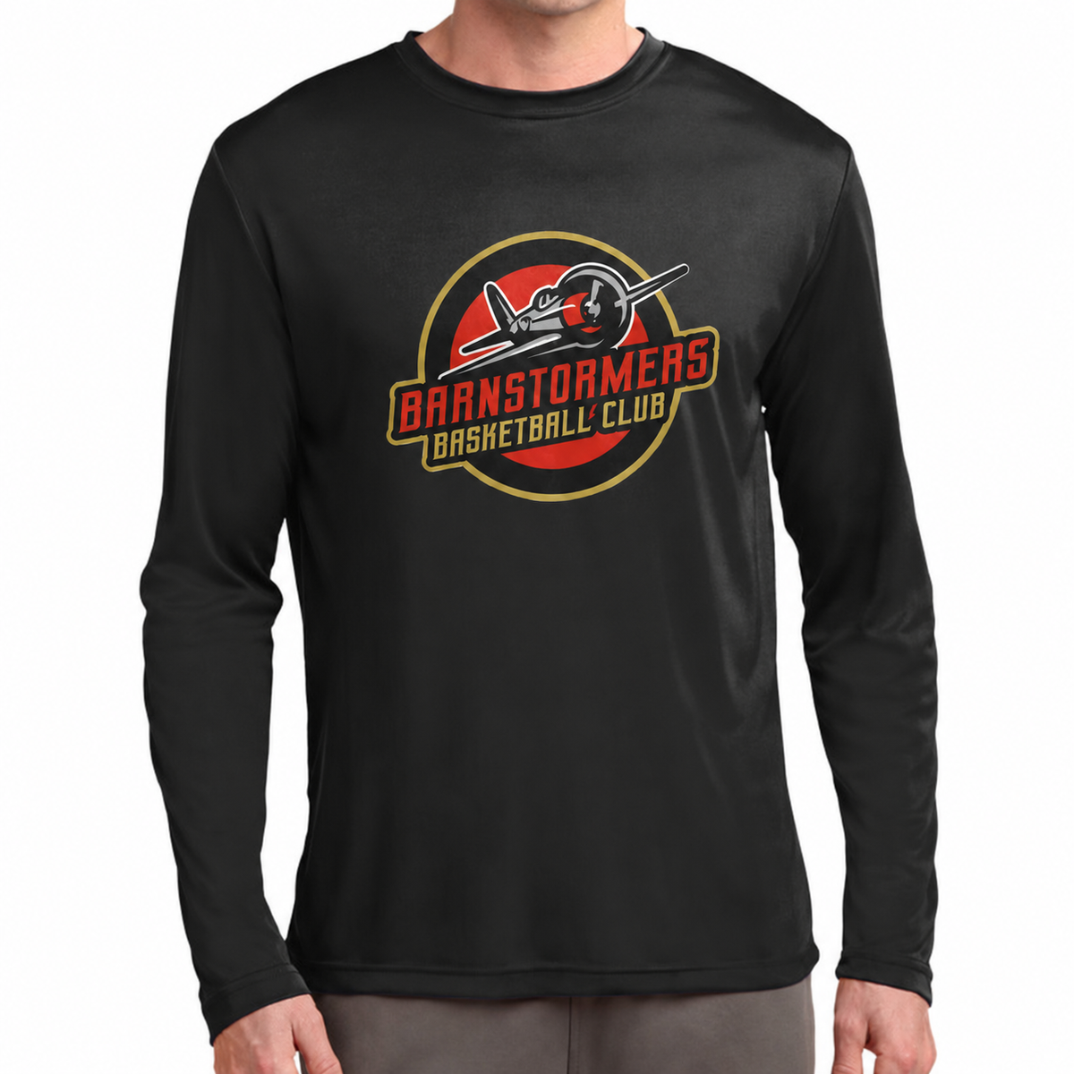 Barnstormers Basketball Long Sleeve PosiCharge Competitor Tee