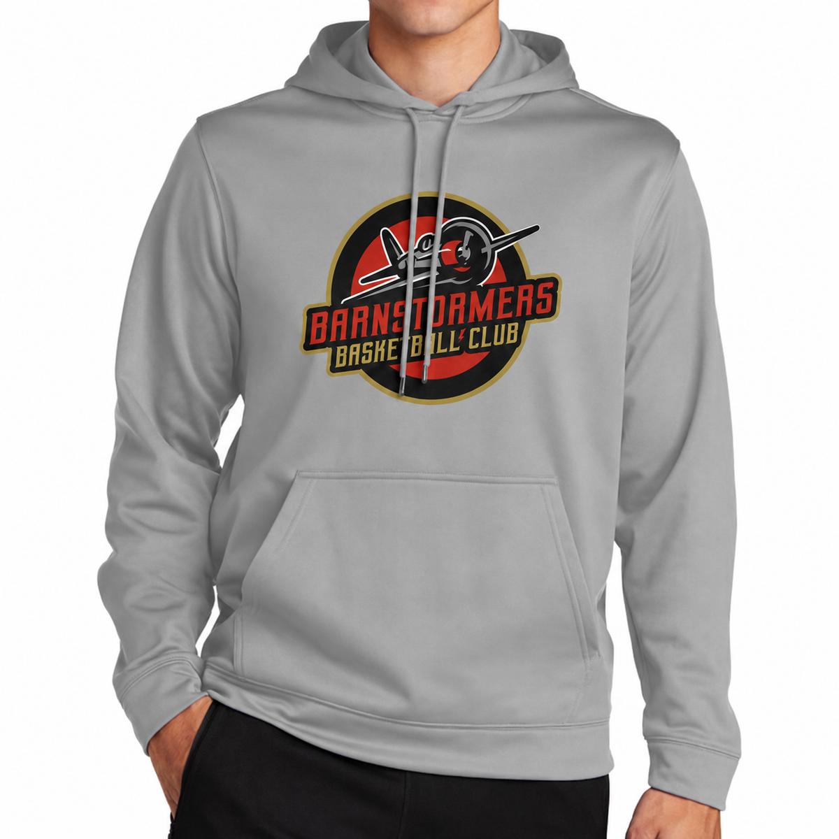 Barnstormers basketball Fleece Hooded Pullover